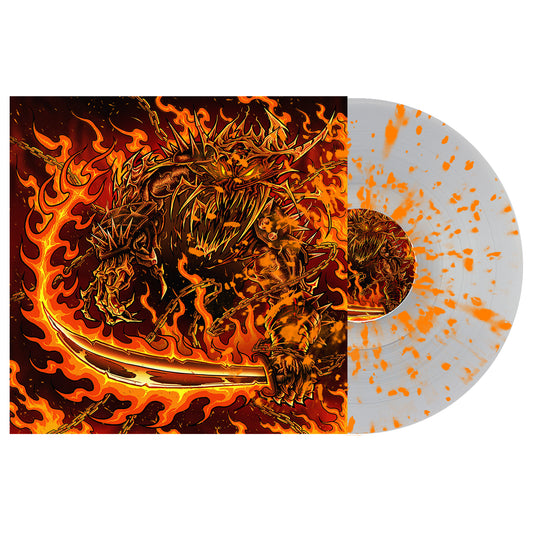 Black My Heart EP Colored Vinyl Clear With Red Splatter